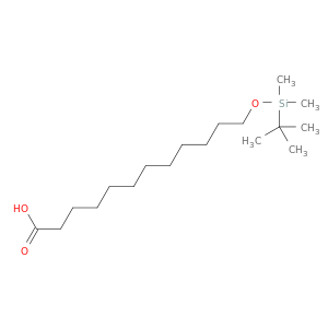 Dodecanoic acid, 12-[[(1,1-dimethylethyl)dimethylsilyl]oxy]-