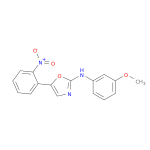 2-Oxazolamine, N-(3-methoxyphenyl)-5-(2-nitrophenyl)-
