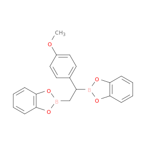1,3,2-Benzodioxaborole, 2,2'-[1-(4-methoxyphenyl)-1,2-ethanediyl]bis-