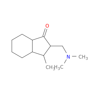 1H-Inden-1-one, 2-[(dimethylamino)methyl]octahydro-3-methyl-