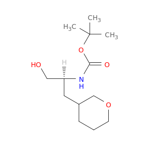 1,1-二甲基乙基N-[(1S)-1-(羟甲基)-2-(四氢-2H-吡喃-3-基)乙基]氨基甲酸酯
