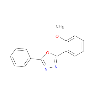 2-(2-甲氧基苯基)-5-苯基-1,3,4-噁二唑