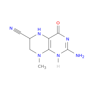 6-Pteridinecarbonitrile, 2-amino-1,4,5,6,7,8-hexahydro-8-methyl-4-oxo-