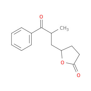 2(3H)-Furanone, dihydro-5-(2-methyl-3-oxo-3-phenylpropyl)-