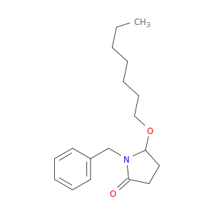 1-benzyl-5-heptoxy-pyrrolidin-2-one