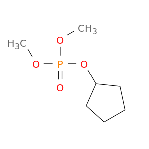 Phosphoric acid, cyclopentyl dimethyl ester