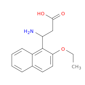 β-氨基-2-乙氧基-1-萘丙酸