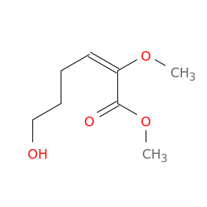 2-Hexenoic acid, 6-hydroxy-2-methoxy-, methyl ester, (E)-