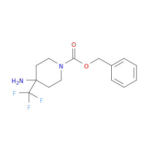 4-氨基-4-(三氟甲基)哌啶-1-羧酸苄酯