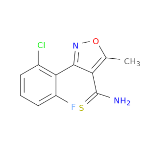 3-(2-氯-6-氟苯基)-5-甲基-4-异恶唑淀粉嗜酸噻嗪