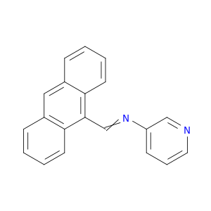 3-Pyridinamine, N-(9-anthracenylmethylene)-