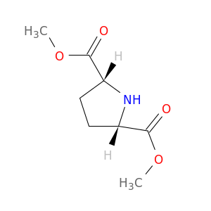 2,5-Pyrrolidinedicarboxylic acid, dimethyl ester, (2S,5R)-