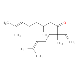 2,12-Tetradecadien-7-one, 6-ethenyl-2,6,9,13-tetramethyl-