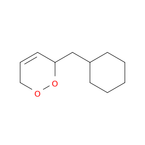 1,2-Dioxin, 3-(cyclohexylmethyl)-3,6-dihydro-