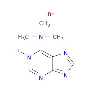 1H-Purin-6-aminium, N,N,N-trimethyl-, bromide