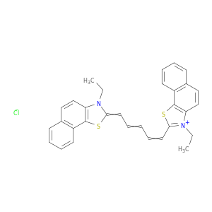 3-ETHYL-2-[5-(3-ETHYL-3H-NAPHTHO[2,1-D]THIAZOL-2-YLIDENE)-PENTA-1,3-DIENYL]-NAPHTHO[2,1-D]THIAZOLIUM CHLORIDE