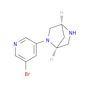 2,5-Diazabicyclo[2.2.1]heptane, 2-(5-bromo-3-pyridinyl)-, (1S,4S)-