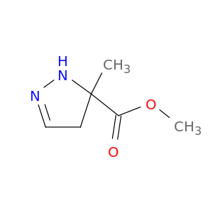1H-Pyrazole-5-carboxylic acid, 4,5-dihydro-5-methyl-, methyl ester