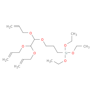 4,4-二乙氧基-9,10-双(2-丙烯-1-基氧基)-3,8,11-Trioxa-4-Silatetradec-13-Ene