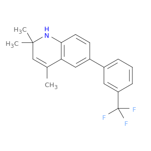 Quinoline, 1,2-dihydro-2,2,4-trimethyl-6-[3-(trifluoromethyl)phenyl]-