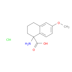 1-Amino-6-methoxy-1,2,3,4-tetrahydronaphthalene-1-carboxylic Acid Hydrochloride