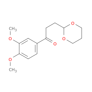 1-(3,4-二甲氧基苯基)-3-(1,3-二氧基-2-基)-1-丙酮