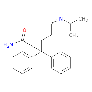 9H-Fluorene-9-carboxamide, 9-[3-[(1-methylethyl)imino]propyl]-