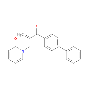 2(1H)-Pyridinone,1-[2-([1,1'-biphenyl]-4-ylcarbonyl)-2-propen-1-yl]-
