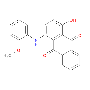 9,10-Anthracenedione, 1-hydroxy-4-[(methoxyphenyl)amino]-