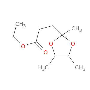 ETHYL 3-(2,4,5-TRIMETHYL-1,3-DIOXOLAN-2-YL)PROPANOATE