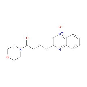 Morpholine, 4-[4-(4-oxido-2-quinoxalinyl)-1-oxobutyl]-