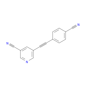 3-Pyridinecarbonitrile, 5-[(4-cyanophenyl)ethynyl]-