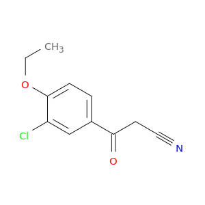 3-(3-氯-4-乙氧基苯基)-3-氧代丙腈