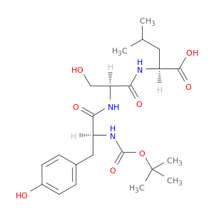 L-Leucine, N-[(1,1-dimethylethoxy)carbonyl]-L-tyrosyl-L-seryl-