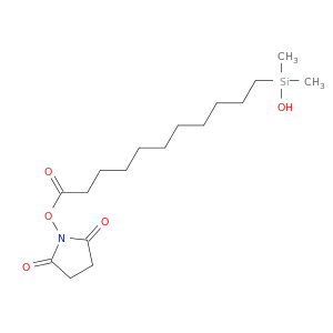 2,5-Pyrrolidinedione, 1-[[11-(hydroxydimethylsilyl)-1-oxoundecyl]oxy]-