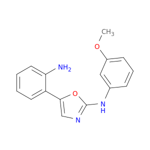 2-Oxazolamine, 5-(2-aminophenyl)-N-(3-methoxyphenyl)-