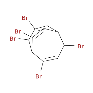 Bicyclo[3.3.2]deca-2,6,9-triene, 2,4,7,8,9-pentabromo-