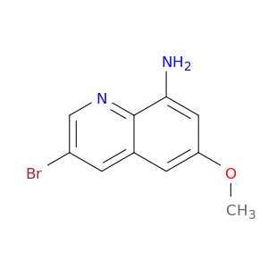 8-Quinolinamine, 3-bromo-6-methoxy-