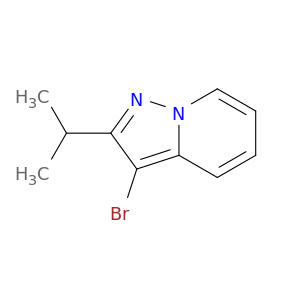 Pyrazolo[1,5-a]pyridine, 3-bromo-2-(1-methylethyl)-