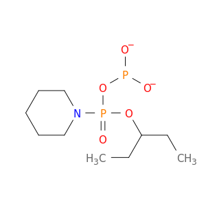 diethyl(methoxy-(1-piperidyl)phosphoryl) phosphite