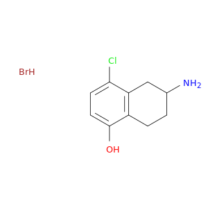 1-Naphthalenol, 6-amino-4-chloro-5,6,7,8-tetrahydro-, hydrobromide