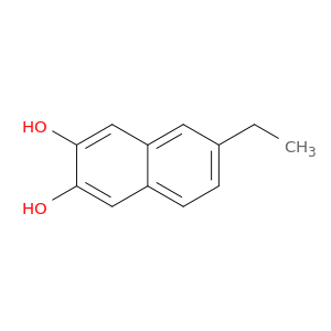 2,3-Naphthalenediol, 6-ethyl-