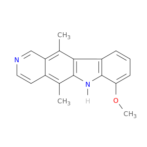 6H-Pyrido[4,3-b]carbazole, 7-methoxy-5,11-dimethyl-