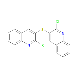 Quinoline, 3,3'-thiobis[2-chloro-