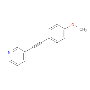 Pyridine, 3-[(4-methoxyphenyl)ethynyl]-