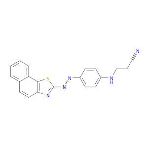 Propanenitrile, 3-[[4-(naphtho[2,1-d]thiazol-2-ylazo)phenyl]amino]-