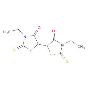 [5,5'-Bithiazolidine]-4,4'-dione,3,3'-diethyl-2,2'-dithioxo-