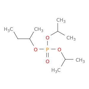 Phosphoric acid, bis(1-methylethyl) 1-methylpropyl ester