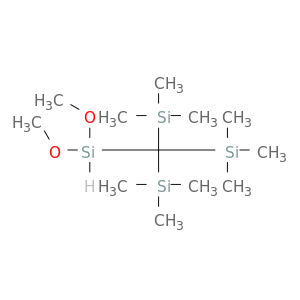 Silane, [(dimethoxysilyl)methylidyne]tris[trimethyl-