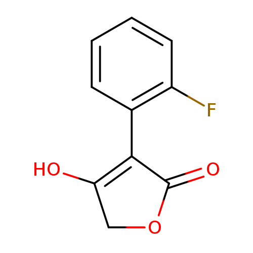 2(5H)-Furanone, 3-(2-fluorophenyl)-4-hydroxy-